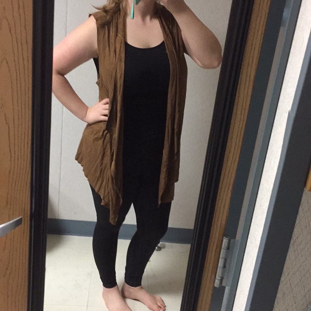 Suede Nordstrom Vest with detailing